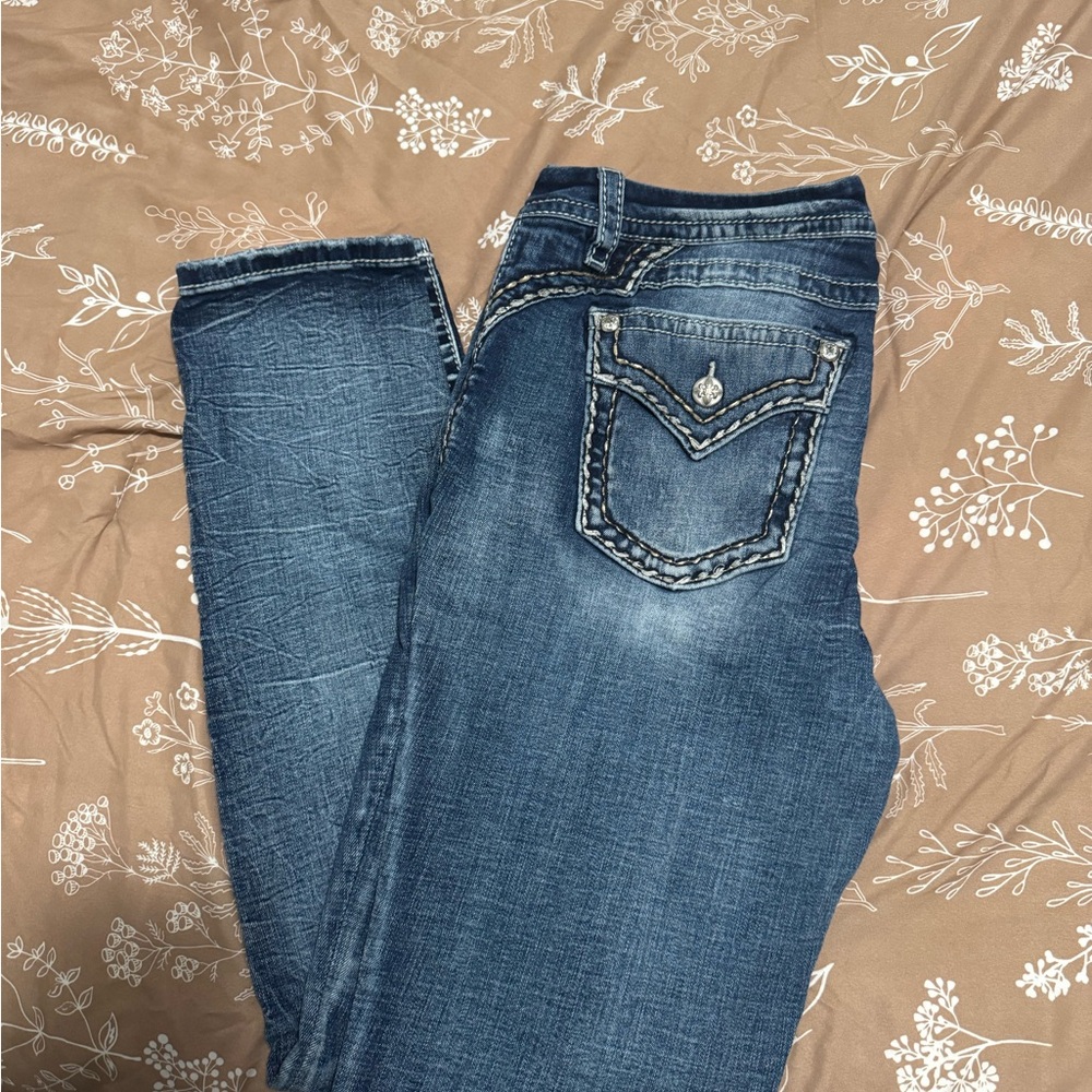 Miss Me Blue Boot Cut Jeans